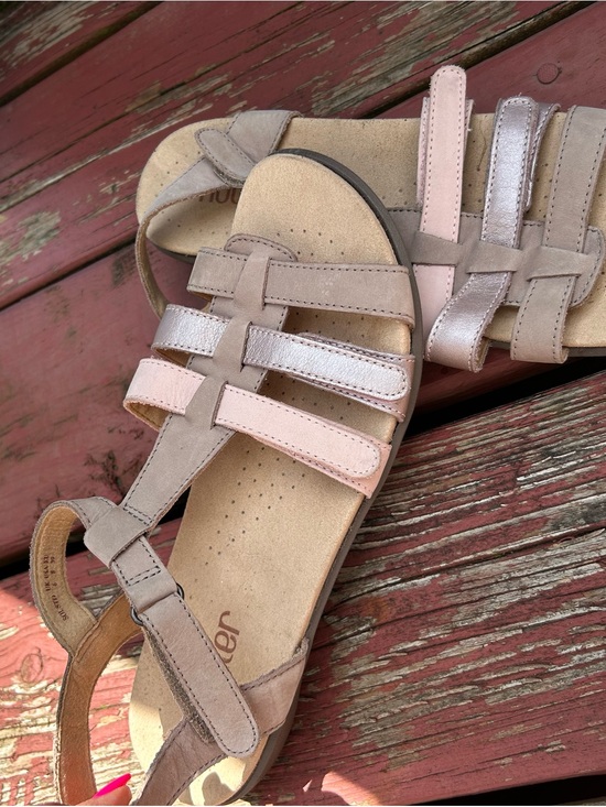 hotter Shoes - hotter Women’s Multi-Strap Sandals in Pink and Silver